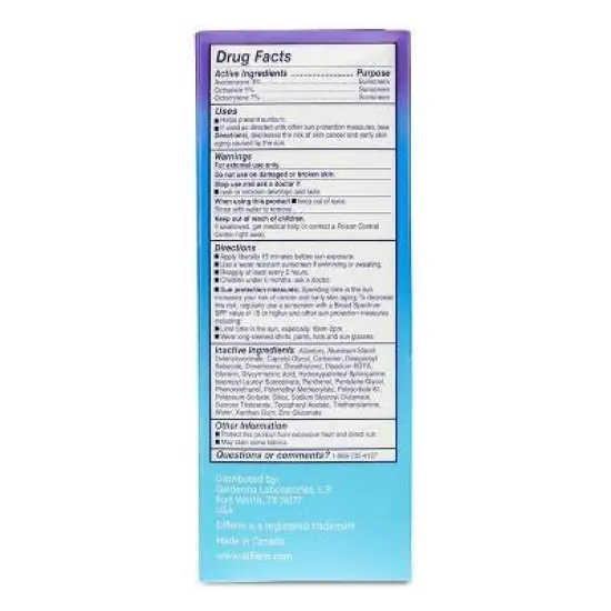 Differin Oil Absorbing Moisturizer with Sunscreen, Broad-Spectrum UVA/UVB - SPF 30 - 4oz image {1}