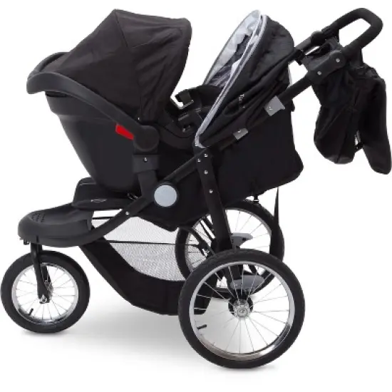 Jeep Cross-Country Sport Plus Stroller Jogger by Delta Children - Charcoal Galaxy image {5}