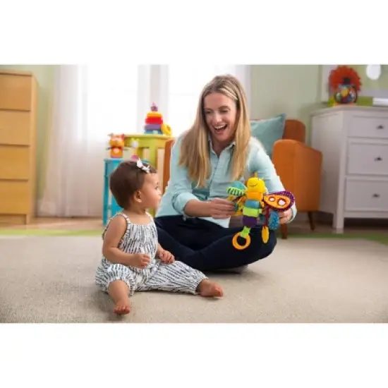 Lamaze Clip & Go Freddie the Firefly Sensory Development Baby Toy image {1}
