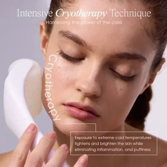 Project E Beauty Ice Roller For Face Cold Therapy | Face Massager | Eye Body Massage Under Eye Puffiness Brightening Cooling Cool Tightening | Facial image {4}