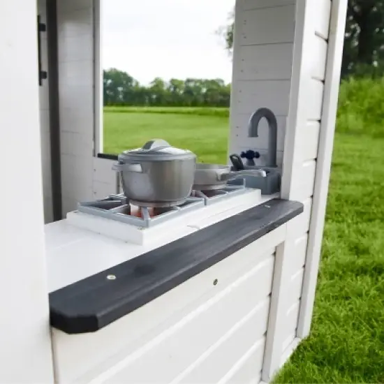 Backyard Discovery Sweetwater Playhouse - White image {10}