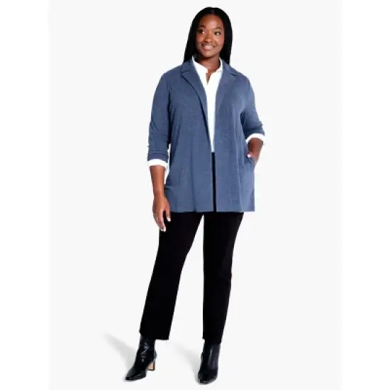 NIC + ZOE All Day Comfort Knit Blazer image {2}