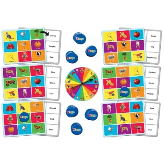 MasterPieces Kids Games - Farm Bingo Game image {2}