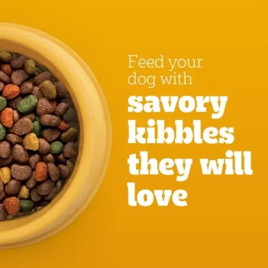 Pedigree Roasted Chicken, Grain and Vegetable Flavor Dry Dog Food - 14lbs image {4}