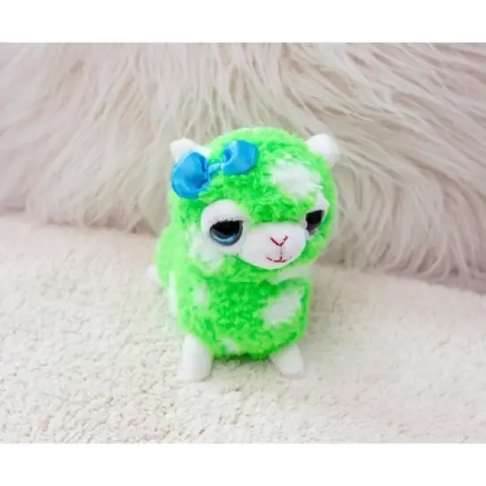 Kellytoy Cute and Cuddly 12 Inch Alpaca Plush | Green image {4}