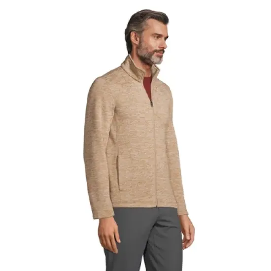 Lands' End Men's Sweater Fleece Jacket image {2}