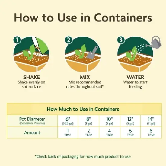 Miracle-Gro Organics Plant Food Granules Fertilizer 3lbs image {8}