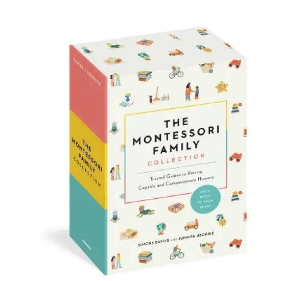 The Montessori Family Collection (Boxed Set) - (The Parents' Guide to Montessori) by  Simone Davies & Junnifa Uzodike (Mixed Media Product) image {1}
