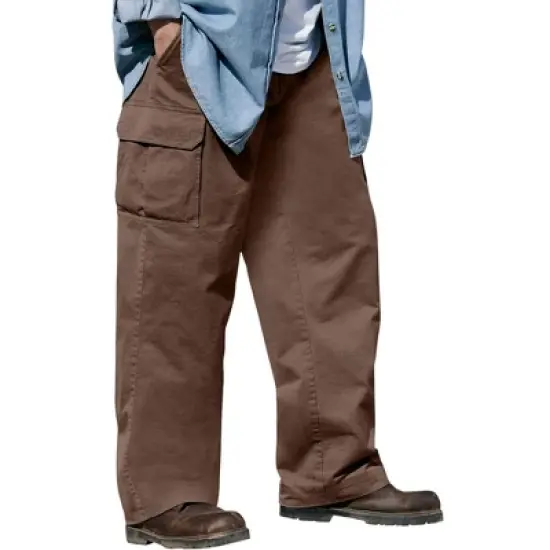 Boulder Creek by KingSize Men's Big & Tall  Renegade Side-Elastic Waist Cargo Pants image {8}