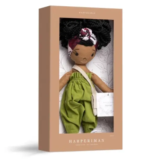 HarperIman Imani 14'' Plush Linen Doll image {7}