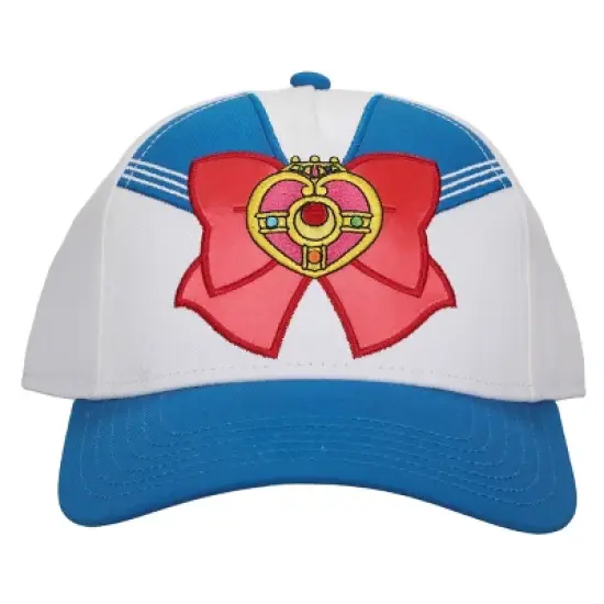 Sailor Moon Sailor Scout Cosplay White Baseball Cap image {1}