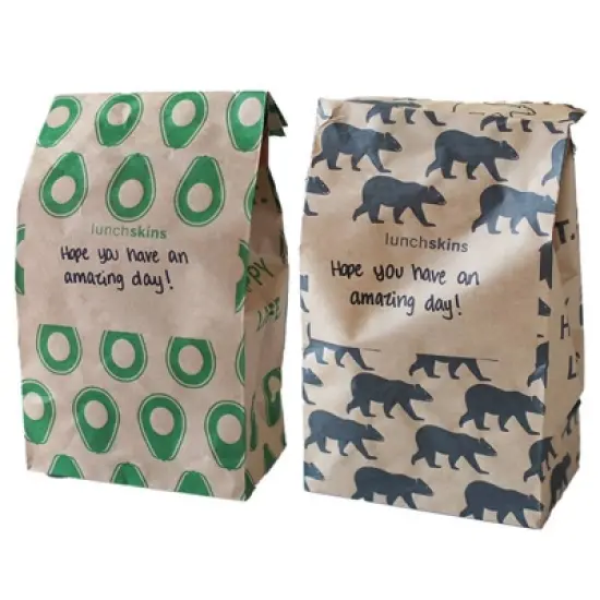 Lunchskins Recyclable Paper Lunch Sacs - 50ct (Variety Pack) image {4}