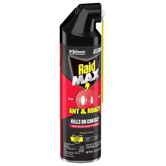 Raid Max Ant and Roach Killer Bug Spray - 14.5oz image {12}