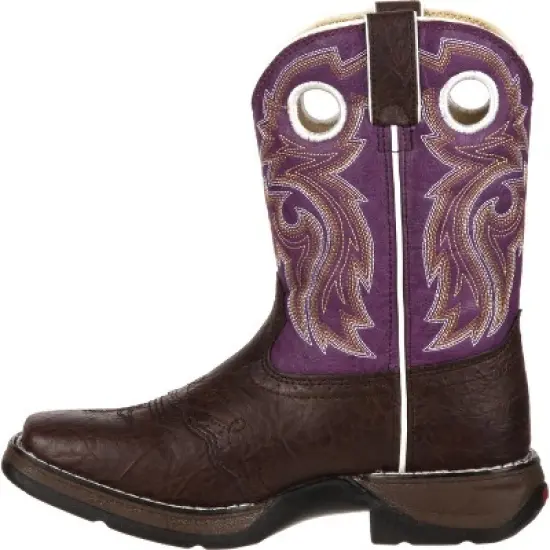 LIL' DURANGO Western Boot, BT386, Purple image {4}