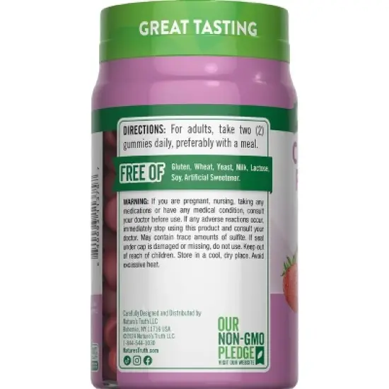 Nature's Truth Beauty Collagen Type 1 + 3 Gummies - 60ct image {3}