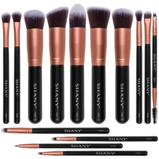 SHANY Professional Makeup Brush Set  - 14 pieces image {6}