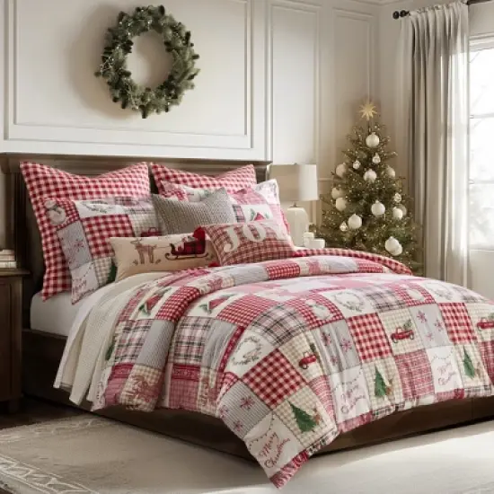 Home For Christmas Comforter Set - Levtex Home image {1}