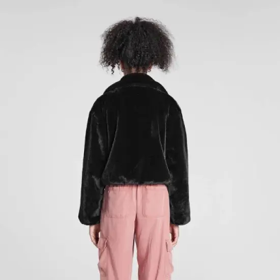 Women's Zip-Front Faux Fur Jacket - Wild Fable&trade; image {1}