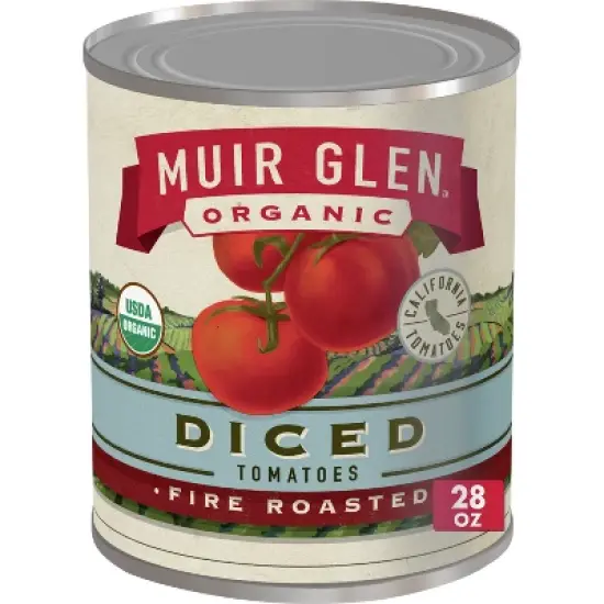 Muir Glen Organic Fire Roasted Diced Tomatoes image {11}