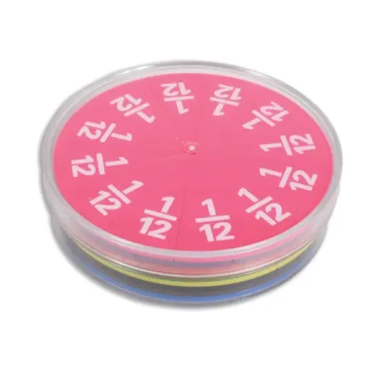 Edx Education Fraction Circles, Set of 51 image {3}