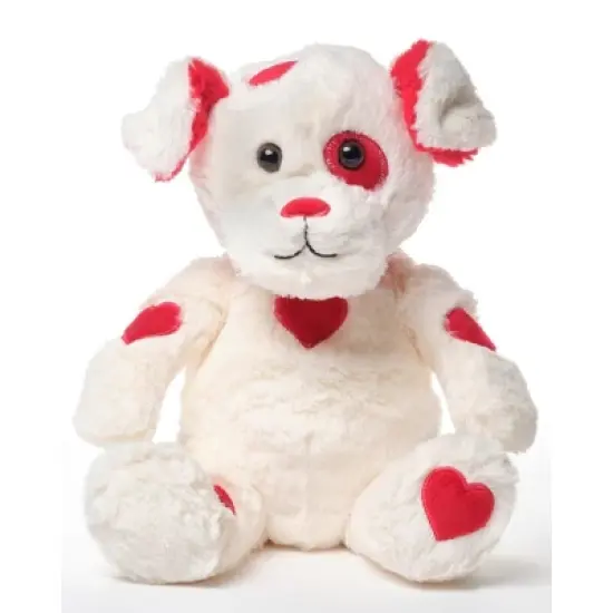 Bearington Patches of Love Valentines Stuffed Animal, 6 Inch Valentines Stuffed Dog, Ideal for Valentine Day Gifts for Kids image {6}