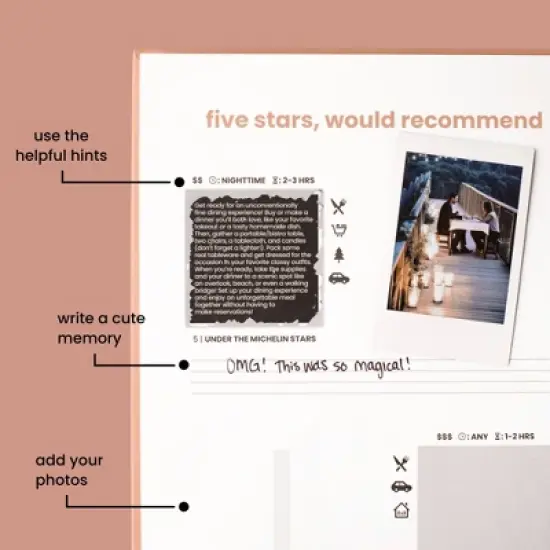 The Adventure Challenge Couples Edition Continued Board Game: Social Skills, 40-80 Min Play, Includes Book image {2}