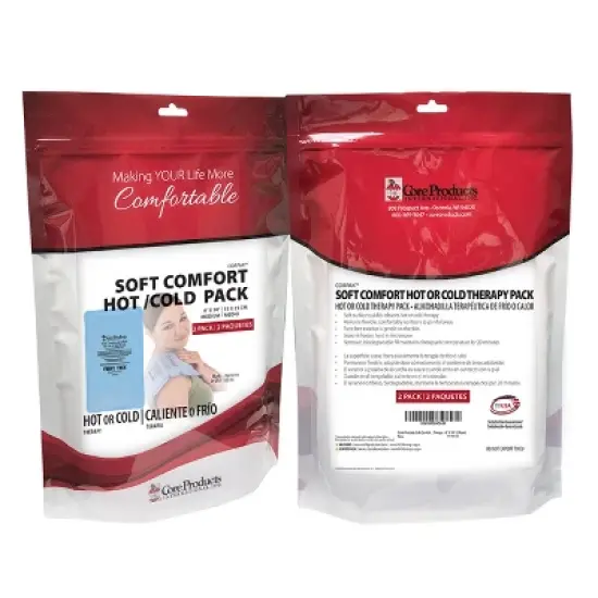 Core Products Soft Comfort CorPak Hot and Cold Therapy - 6" X 10" (2 Pack) image {6}