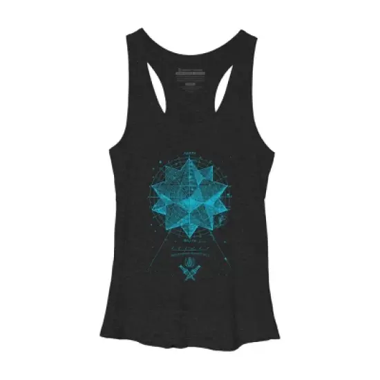 Women's Design By Humans Map to Nowhere By Collisiontheory Racerback Tank Top image {4}