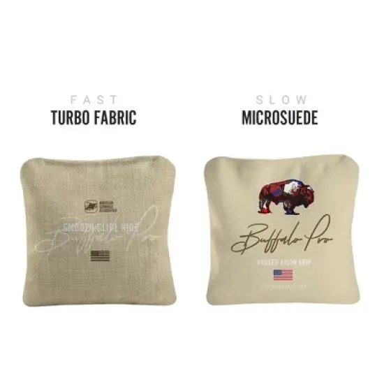 Buffalo Synergy Pro Tan Cornhole Bags (Set of 4) image {1}