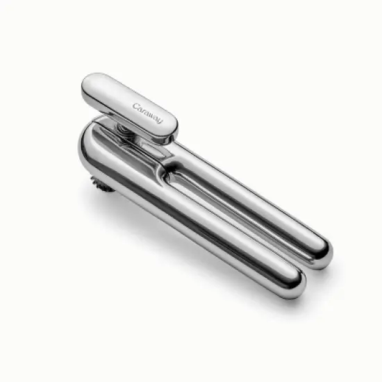 Caraway Home Stainless Steel Can Opener: Manual Silver Freestanding, Hand Wash, 1 Year Warranty, 7.1" Height image {5}