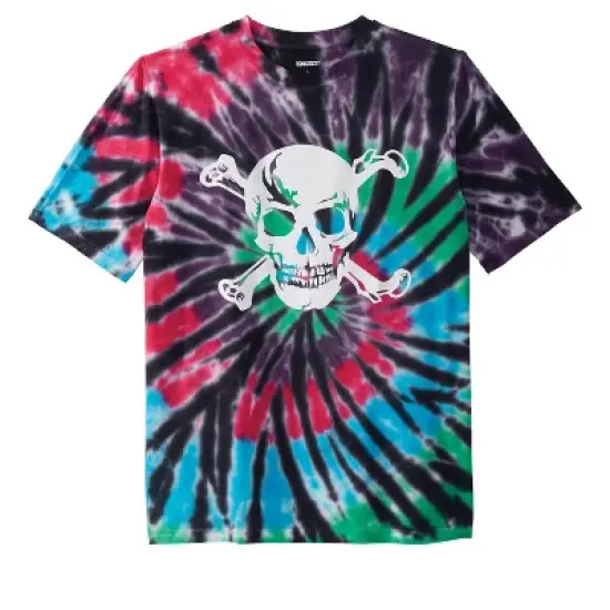 KingSize Men's Big & Tall Tie-Dye Graphic Tee image {4}