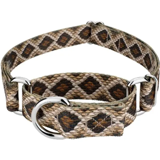 Country Brook Petz - Rattlesnake Martingale Dog Collar image {7}