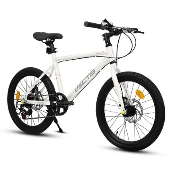 Gulches 26 Inch Kids Steel Mountain Bike, 7-Speed, Suspension Fork, Dual Disc Brakes, Full-Coverage Protection, 85% Pre-Assembled image {5}