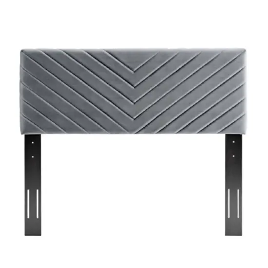 Alyson Chevron Tufted Performance Velvet Headboard - Modway image {2}