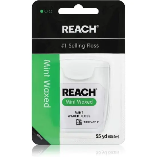Reach Waxed Dental Floss Mint 55 Yards image {7}
