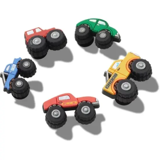 Crocs Jibbitz Monster Trucks Shoe Charms 5-Pack image {1}