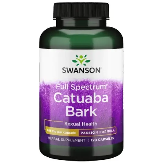 Swanson Herbal Supplements Full Spectrum Catuaba Bark 465 mg 120 Caps image {5}
