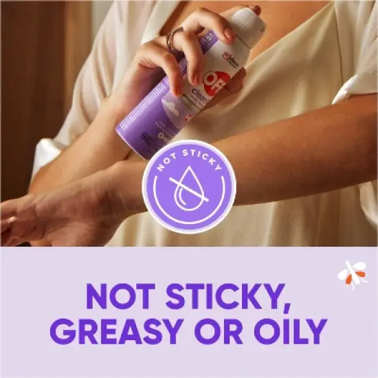 OFF! Clean Feel Mosquito Repellent Bug Spray 20% Picaridin - Two Units 5oz each​ image {4}