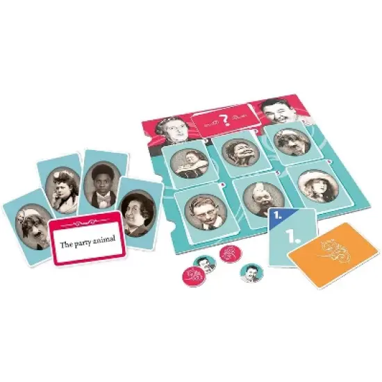 Tactic USA Faces Party Game | For 3-8 Players image {1}