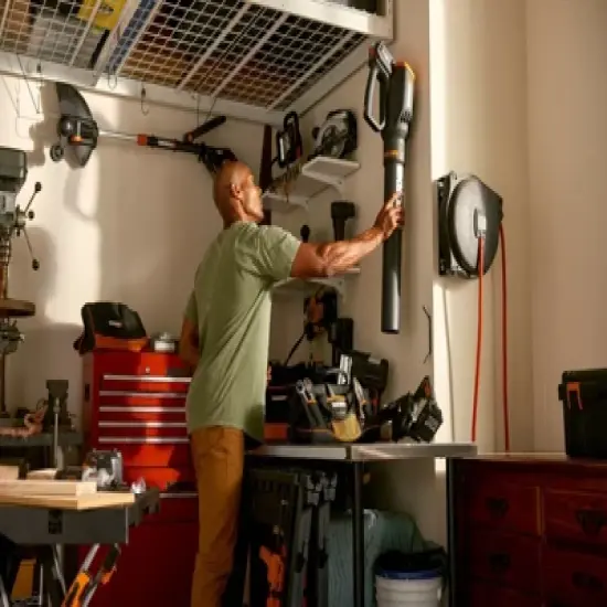 Worx WG547.1 Turbine Two Speed Cordless Leaf Blower image {10}