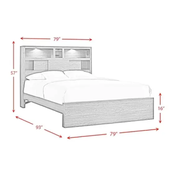3pc Hendrix Music Bedroom Set Walnut - Picket House Furnishings image {16}