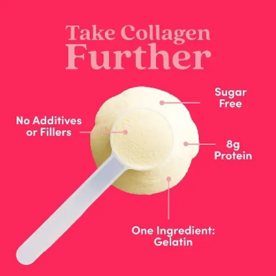 Further Food Gelatin Supplement Powder - Unflavored - 15.87oz image {2}