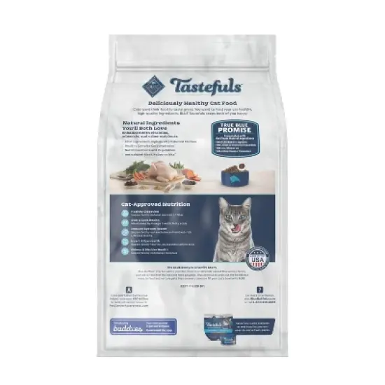 Blue Buffalo Tastefuls with Chicken Indoor Natural Adult Dry Cat Food image {2}