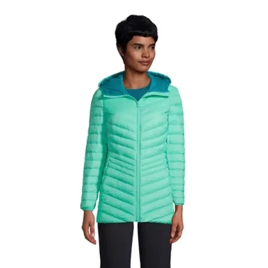Lands' End Women's Ultralight Packable Down Jacket image {5}