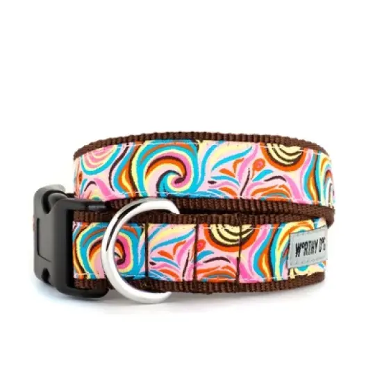 The Worthy Dog Swirly Dog Collar image {1}