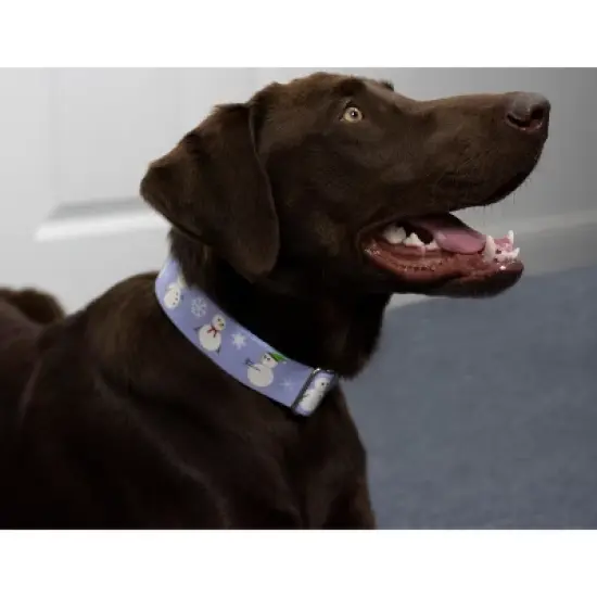 Country Brook Petz Snowman Martingale Dog Collar image {5}