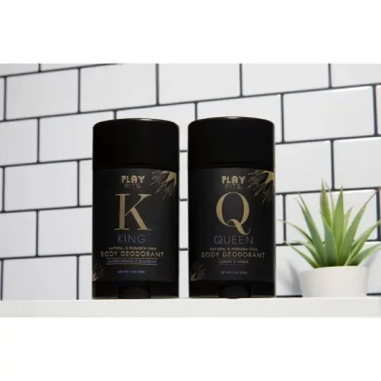 Play Pits Queen Natural Solid Deodorant - 2.65oz image {5}