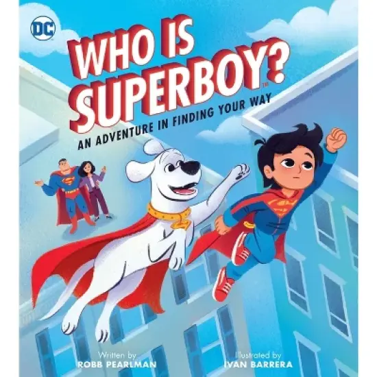 Who Is Superboy? - by  Robb Pearlman (Hardcover) image {1}