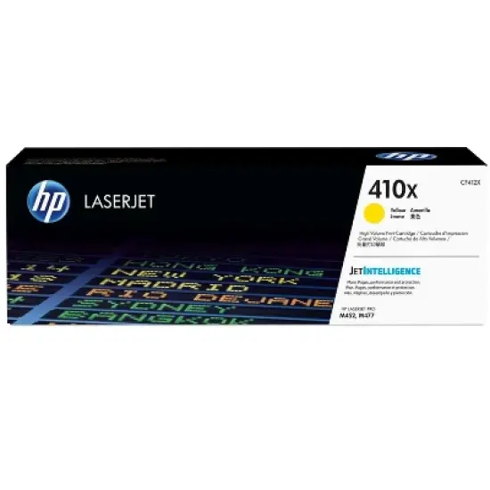HP 410X High Yield Yellow Original LaserJet Toner Cartridge, ~5,000 pages, image {7}