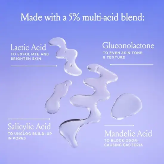 Billie AHA Gel Deodorant Tidal Rose - 1.7 fl oz image {4}